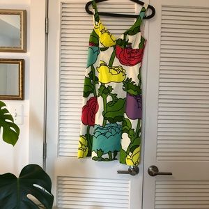 Moschino Cheap and Chic flower cocktail dress